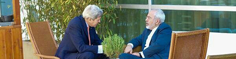 دومین دیدار ظریف و کری در حاشیه مجمع عمومی سازمان ملل