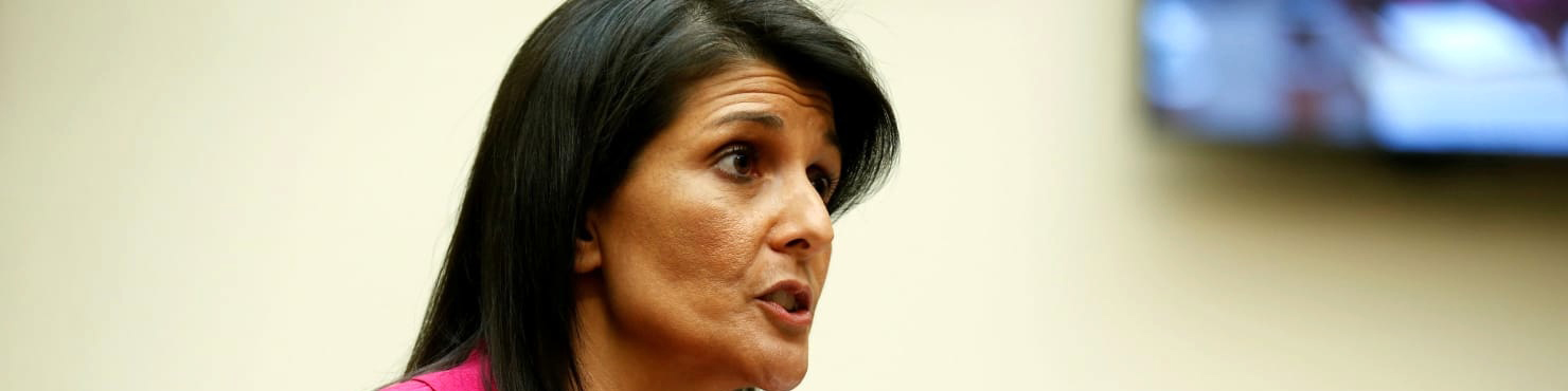 نیکی هیلی: در توافق هسته‌ای می‌مانیم/ برجام با اقدامات ترامپ تقویت خواهد شد