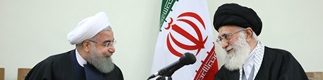 دیدار رییس جمهور با حضرت آیت الله خامنهای