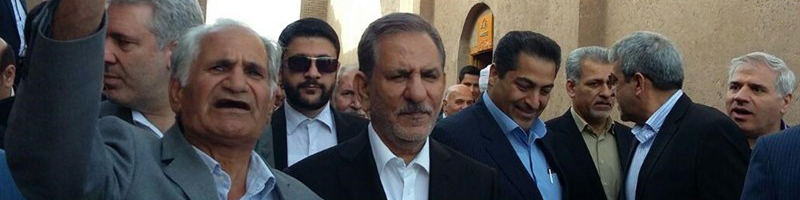 بازدید جهانگیری از کارخانه خودرو سازی بم