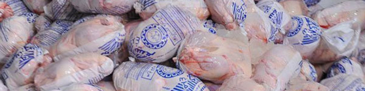 تخلیه اولین بخش محموله وارداتی (مرغ منجمد) در راهآهن تهران