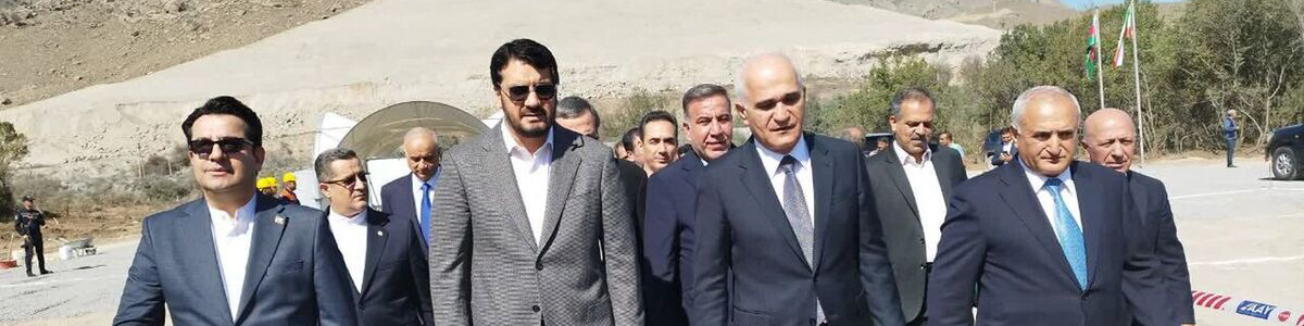 آغاز بتنریزی ساخت پل آغبند در مرز ایران و آذربایجان