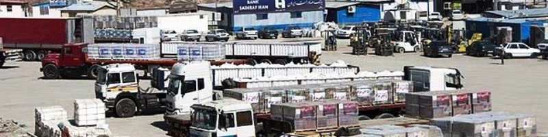 بهرهبرداری از پل موقت در مرز آستارا برای تسهیل تردد کامیونهای ترانزیتی
